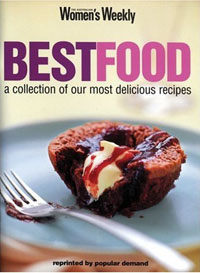 AWW Best Food - Australian Womens Weekly Used softcover cookbook