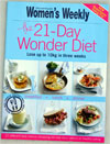AWW The 21-Day Wonder Diet - Australian Womens Weekly Used softcover recipe book